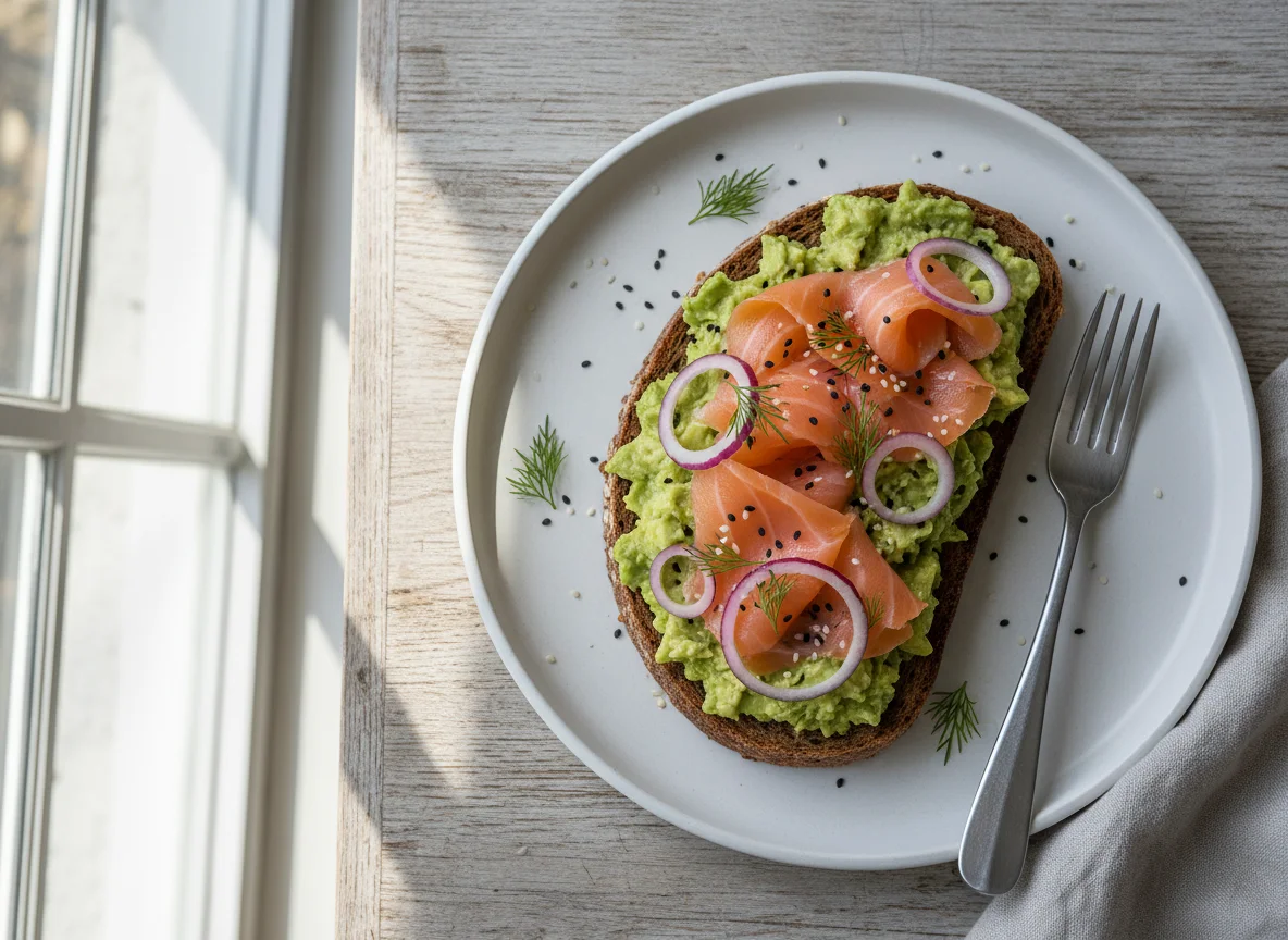 Lachs-Avocado-Toast photo
