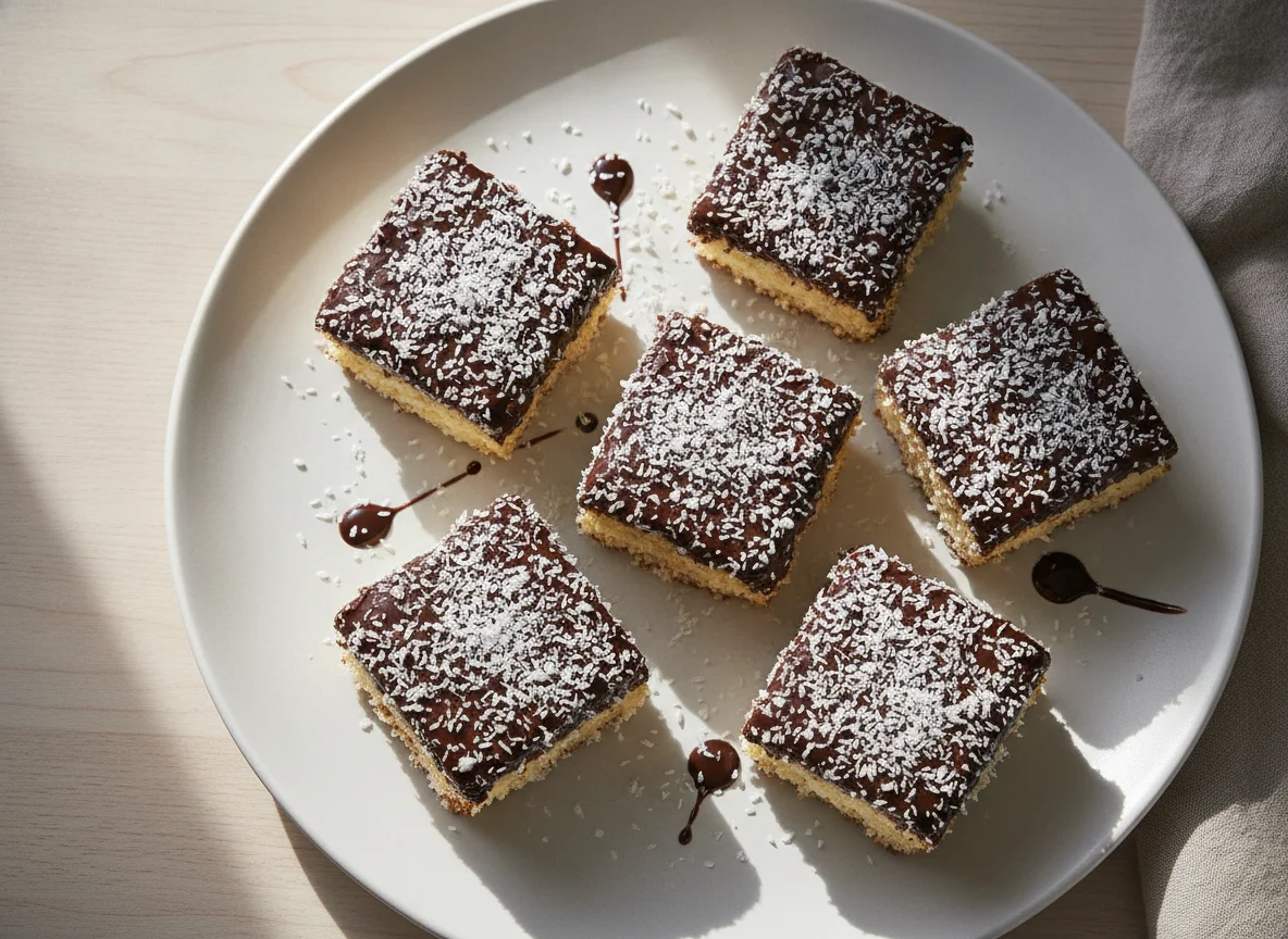 Lamington (Kokoswürfel) photo