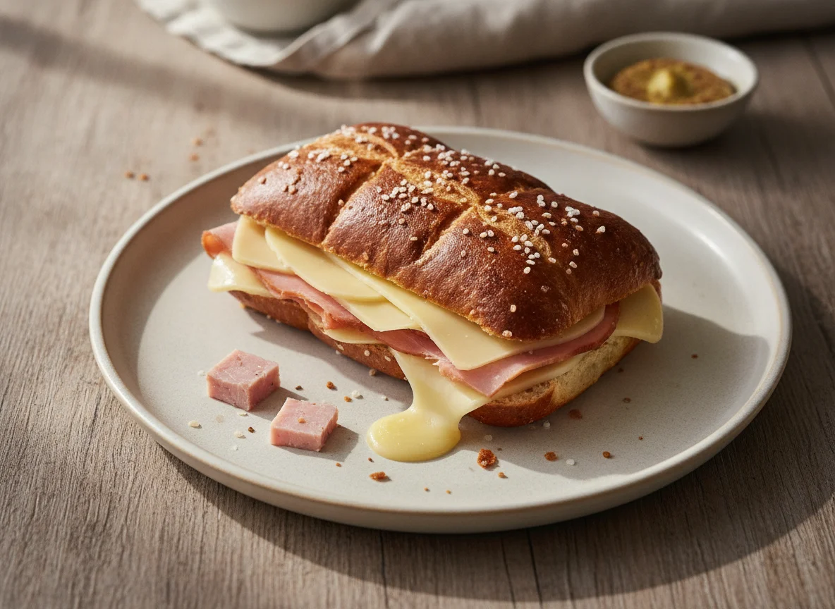 Laugen-Schinken-Käse-Ecke photo