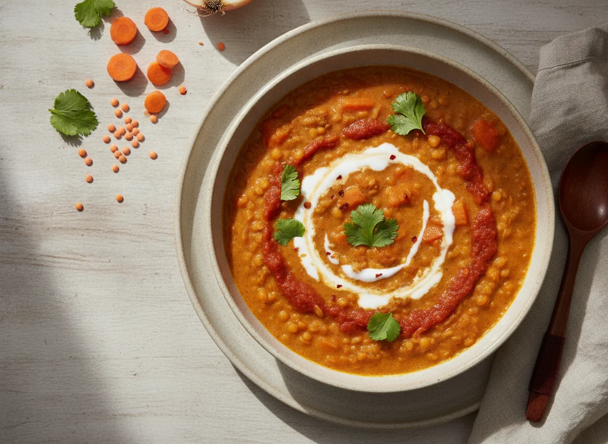 Linsencurry mit Kokosmilch photo