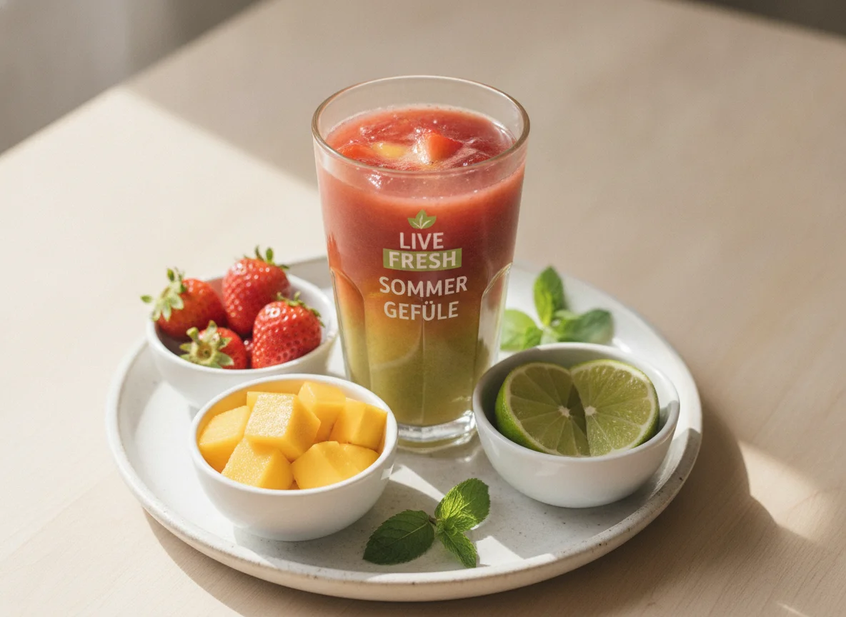 Live Fresh Sommer Gefühle Saft photo
