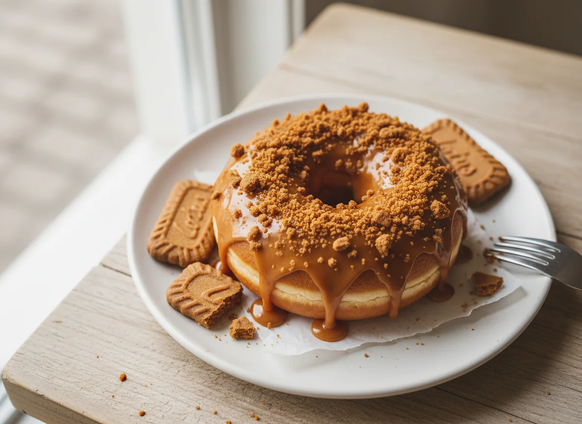 Lotus Biscoff Donut photo