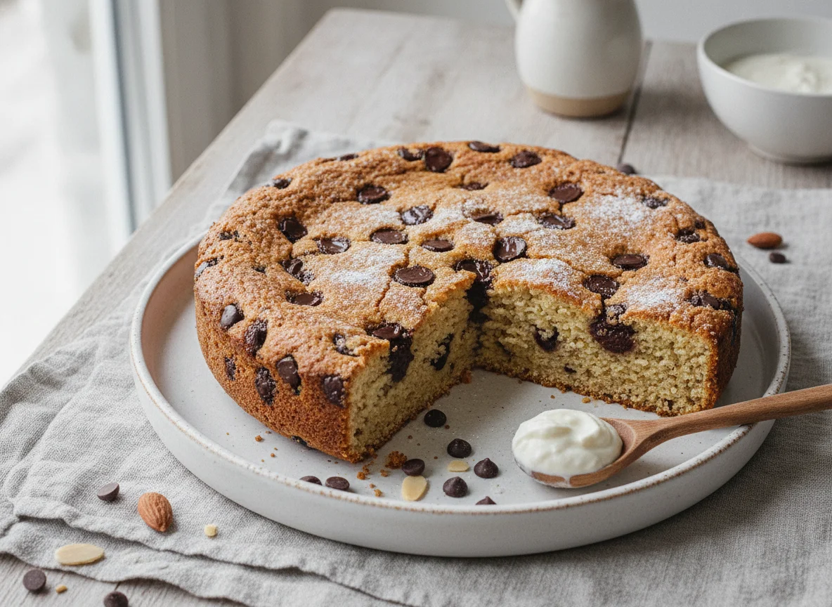 Low Carb Chocolate Chip Kuchen photo