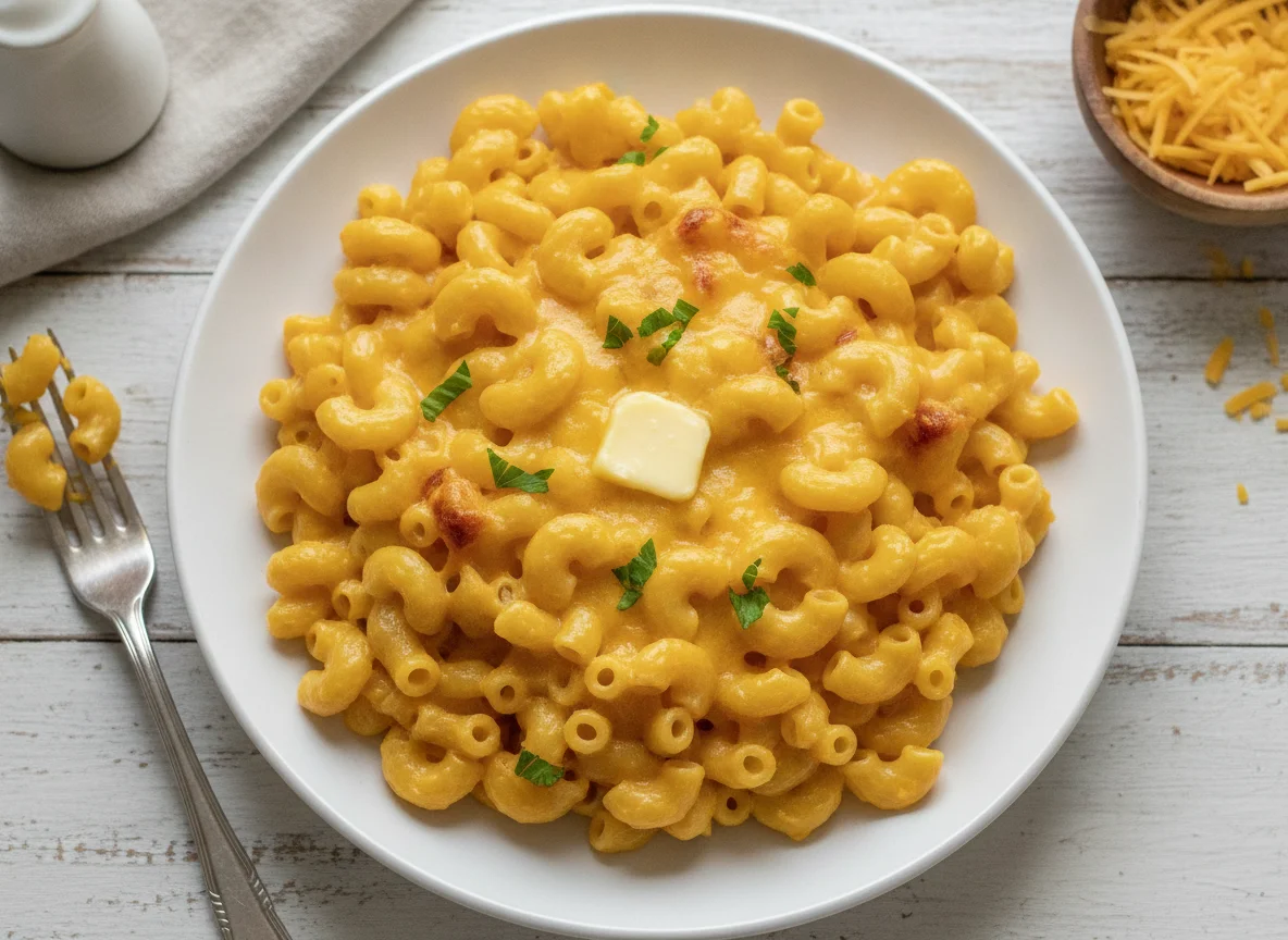 Macaroni mit Käse photo