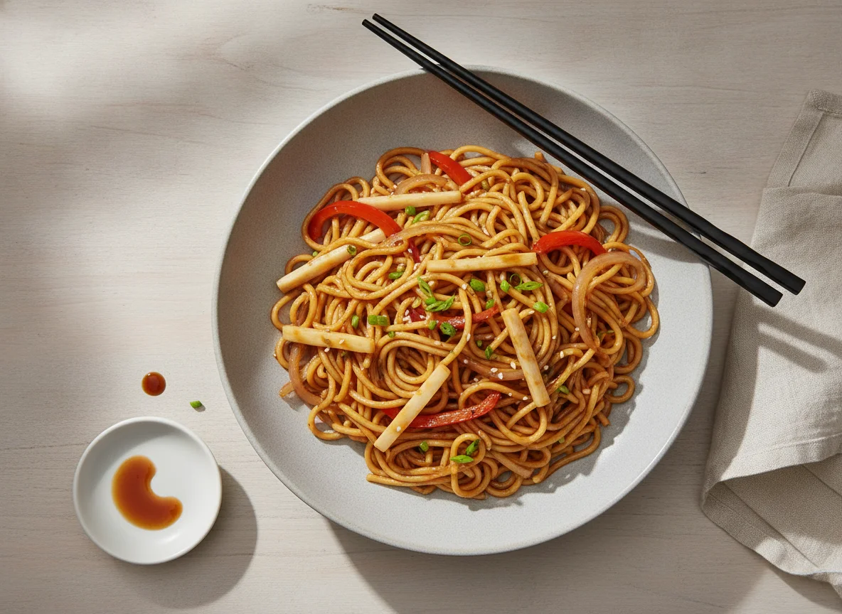 Maggi Magic Asia Saucy Noodles Japanese Style Teriyaki photo