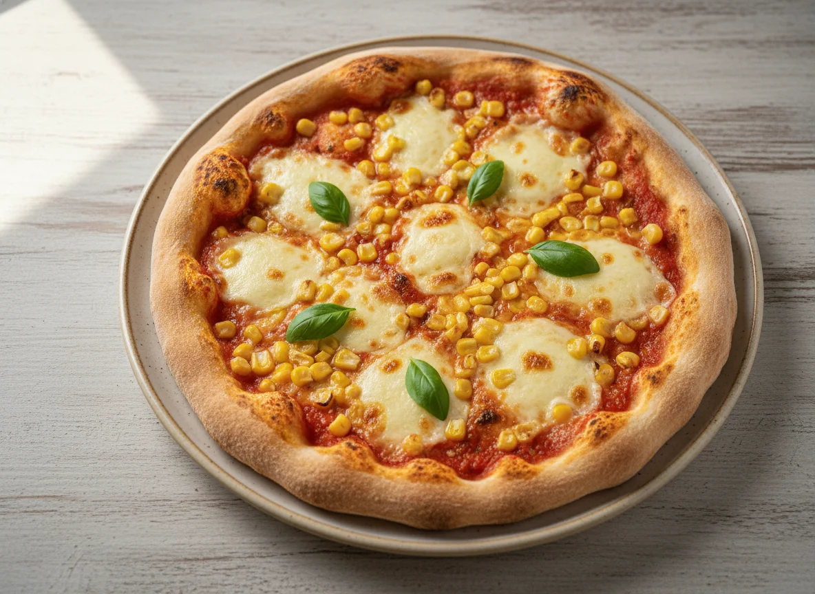 Mais-Käse-Pizza photo