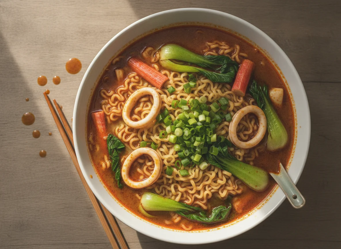 Malatang (Scharfe chinesische Suppe) photo