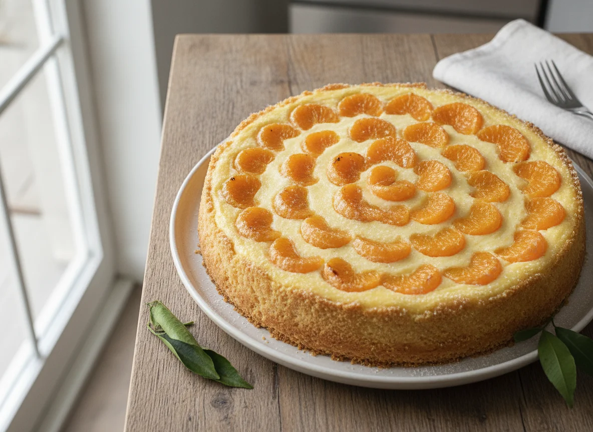 Mandarinen-Quark-Kuchen photo