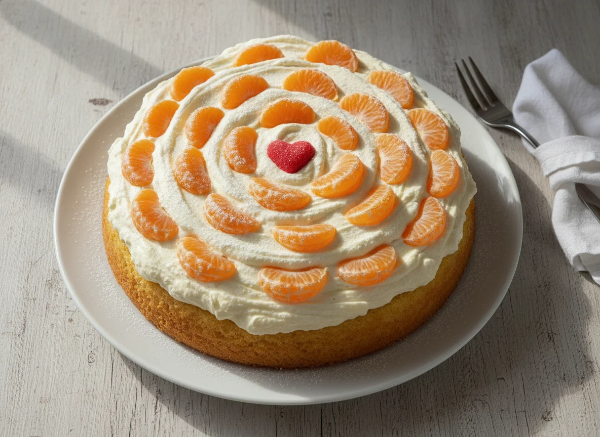 Mandarin-Schmand-Torte photo