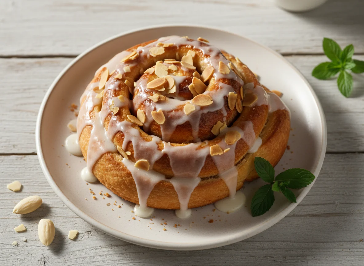 Mandel-Zimtschnecke photo