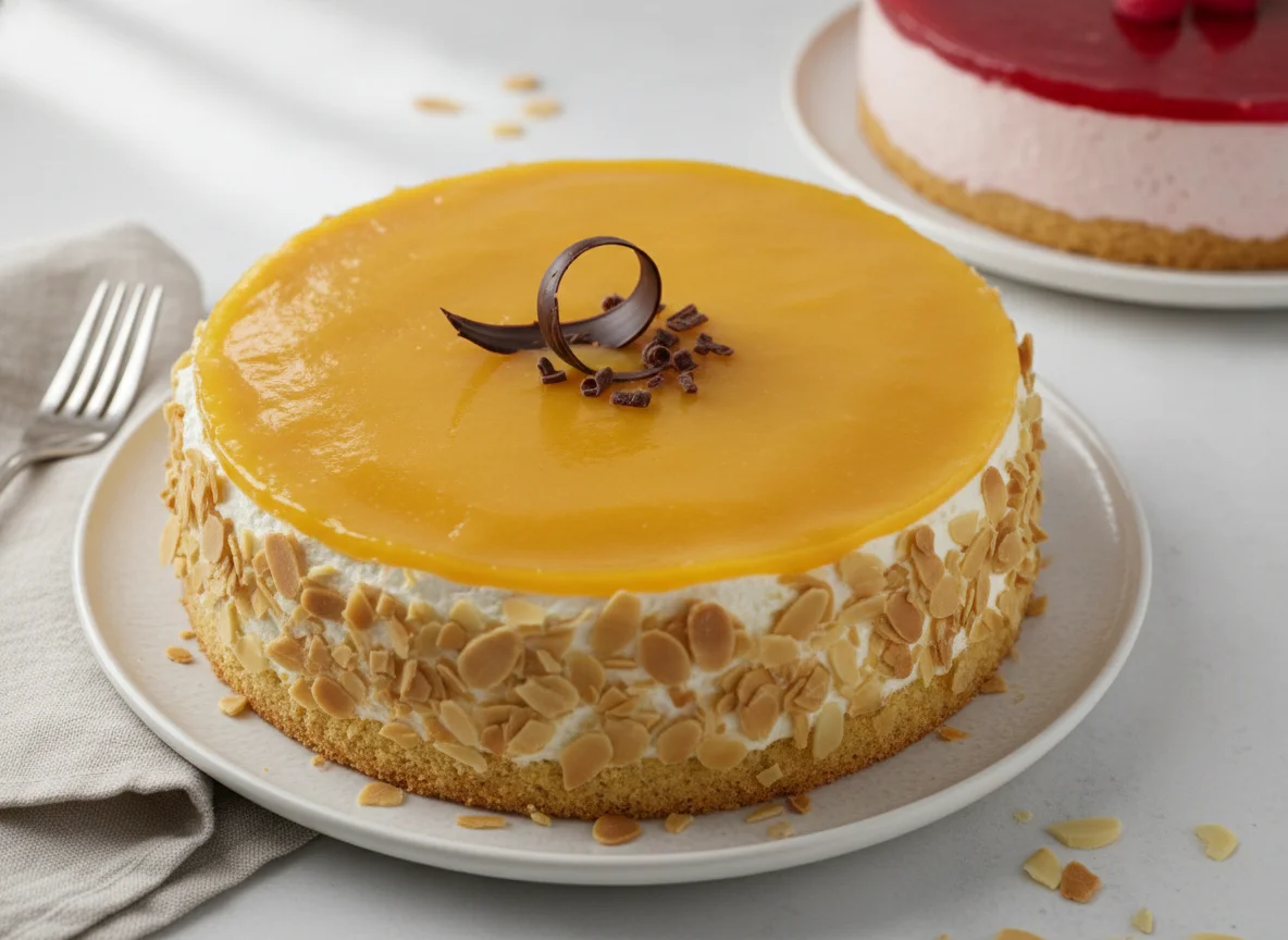 Mango-Frischkäse-Torte photo