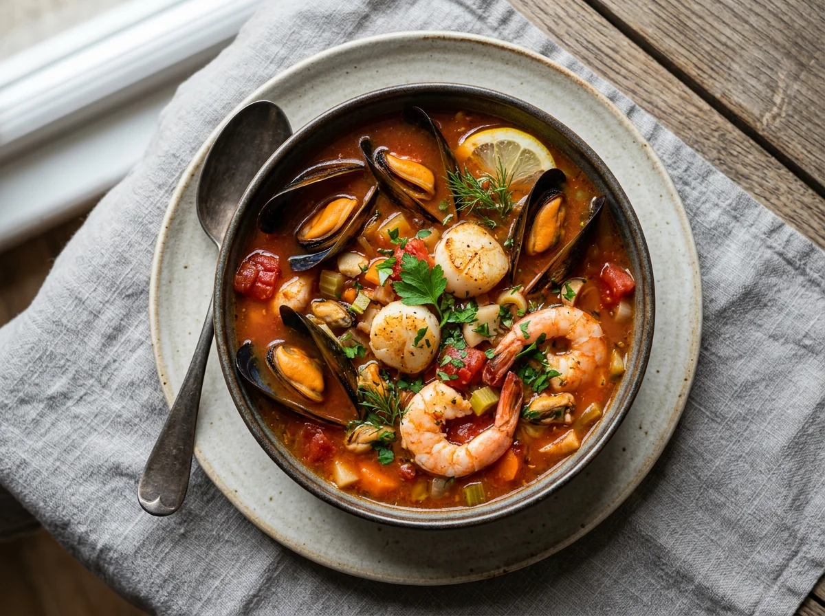 Meeresfrüchte-Eintopf photo