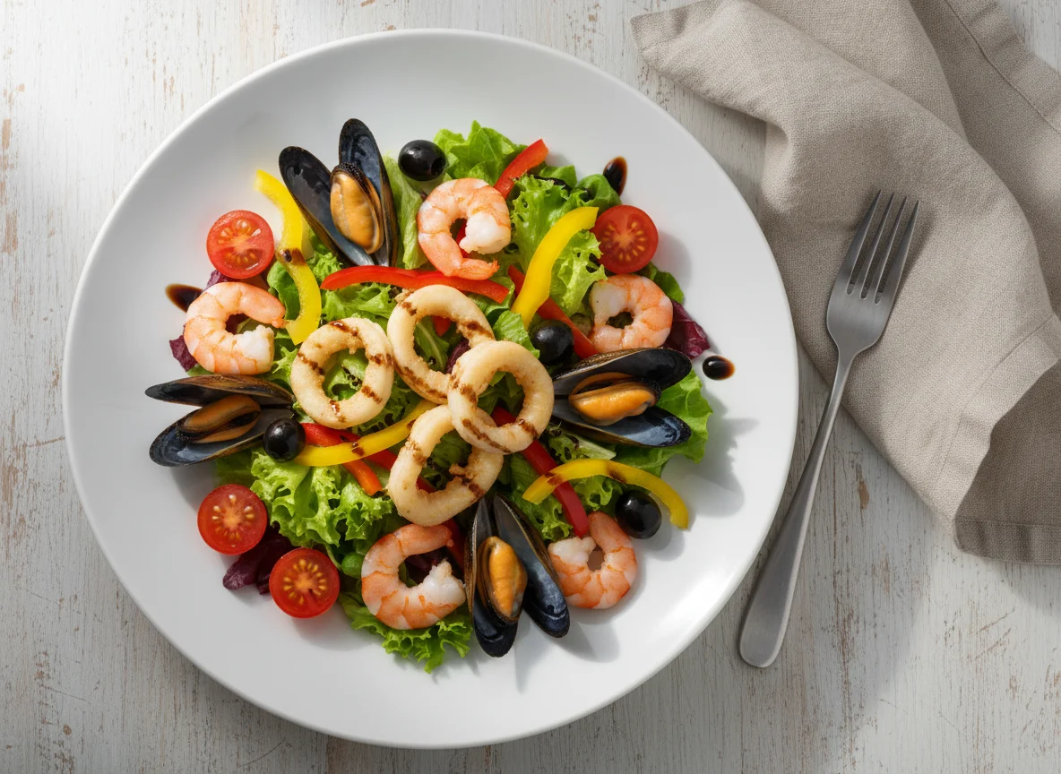 Meeresfrüchtesalat photo