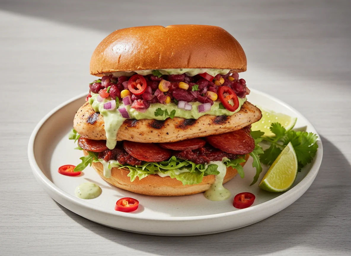 Mexicana Chicken Burger photo