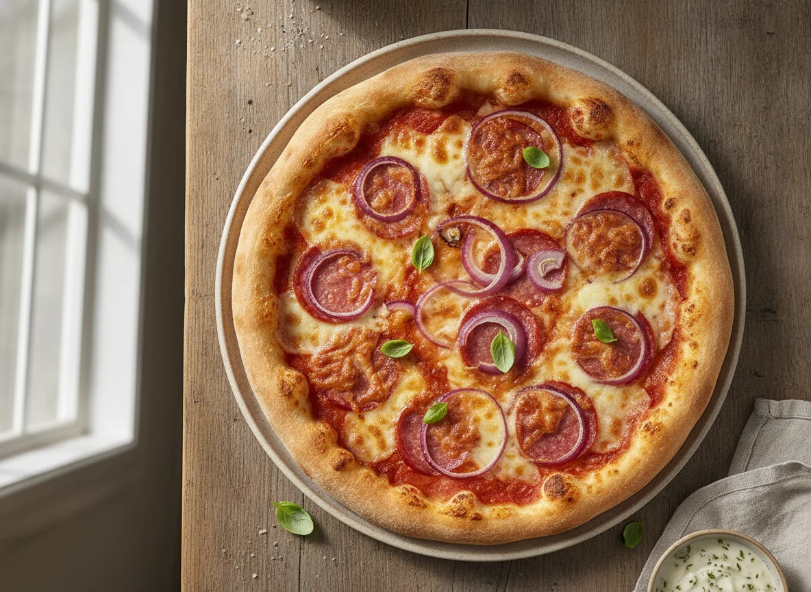 Mike Mitchell's Pizza Stuffed Crust Salami photo