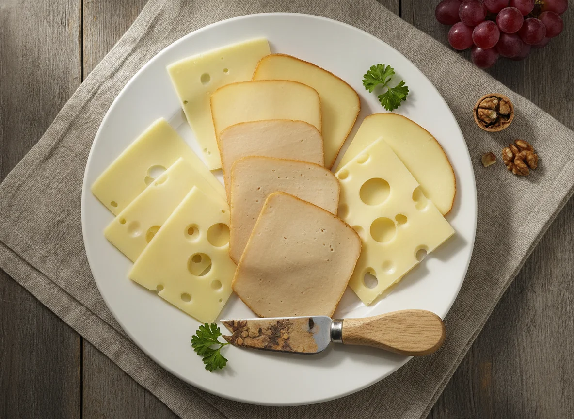 Milbona Käse Aufschnitt leicht photo