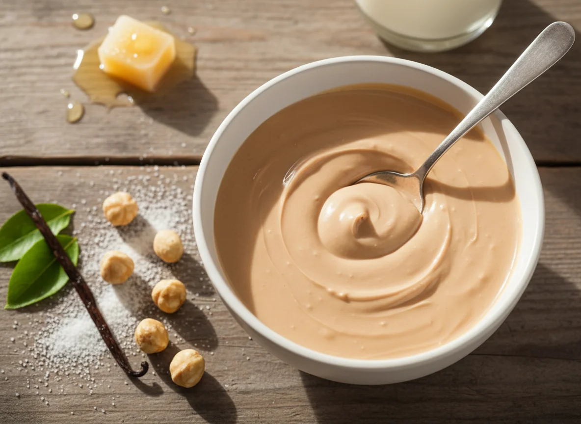 Milch-Nuss-Creme photo