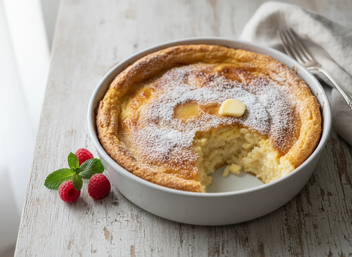 Milchreisauflauf photo