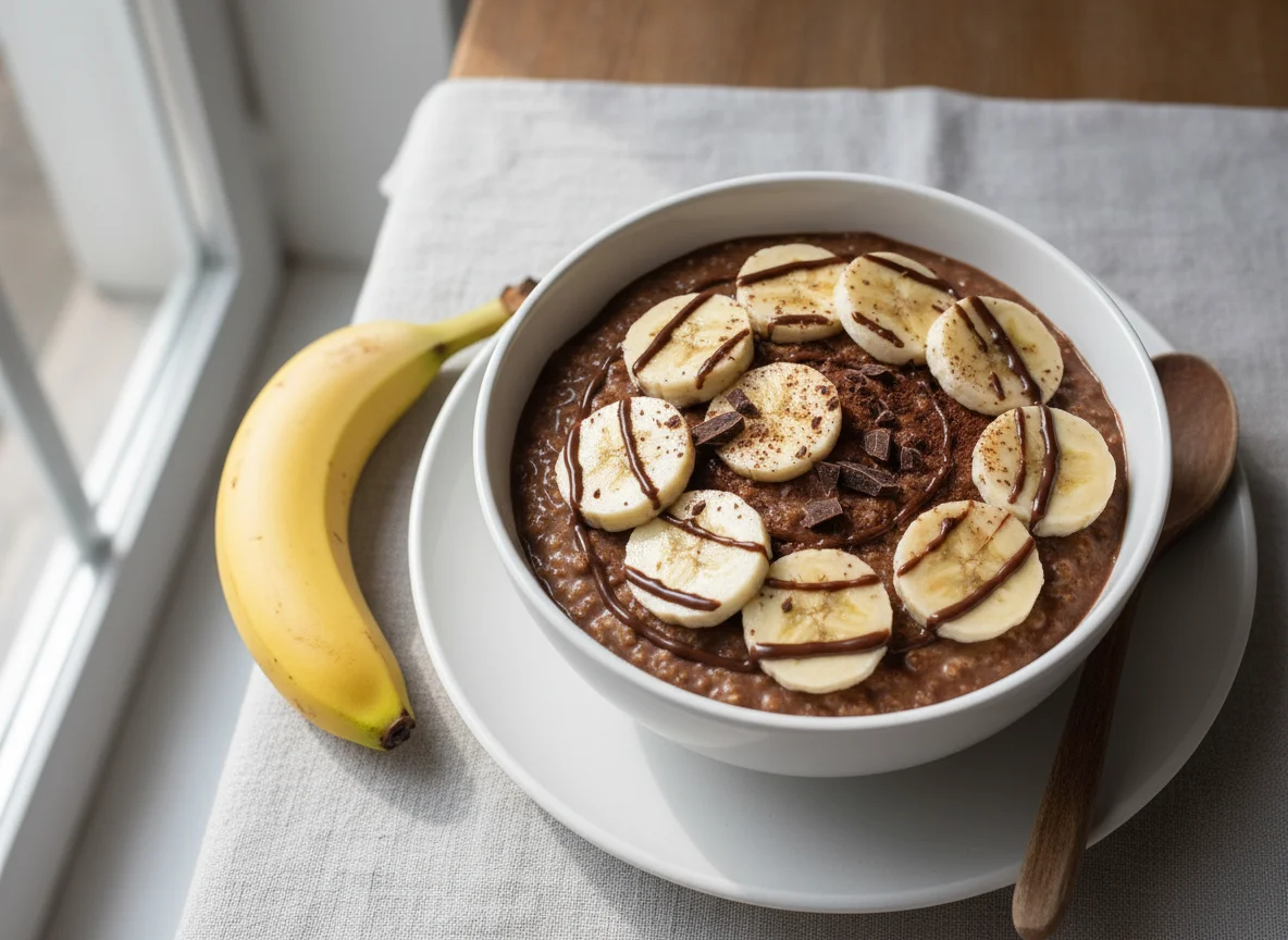 Milram Porridge Schoko Banane photo