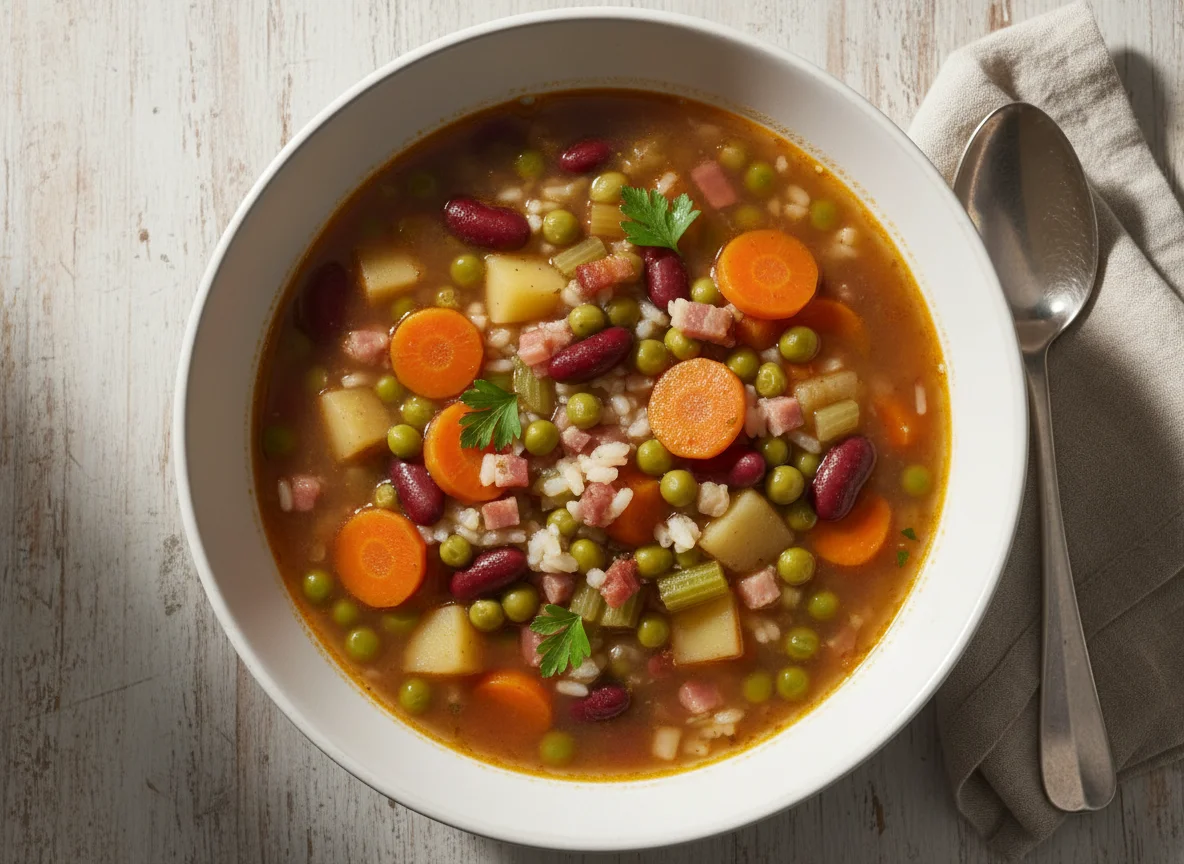 Minestrone Suppe photo