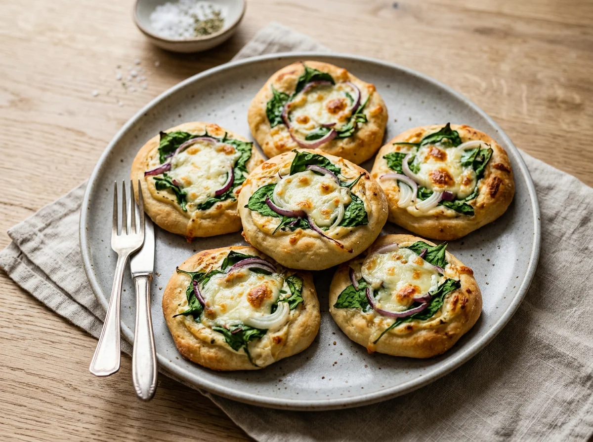 Mini Pizza Picco Spinat photo