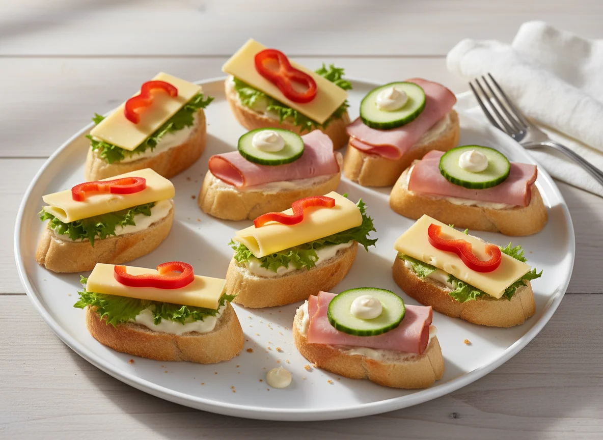 Mini-Baguette-Häppchen photo