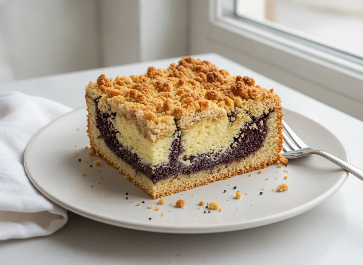 Mohn-Quark-Streuselkuchen photo