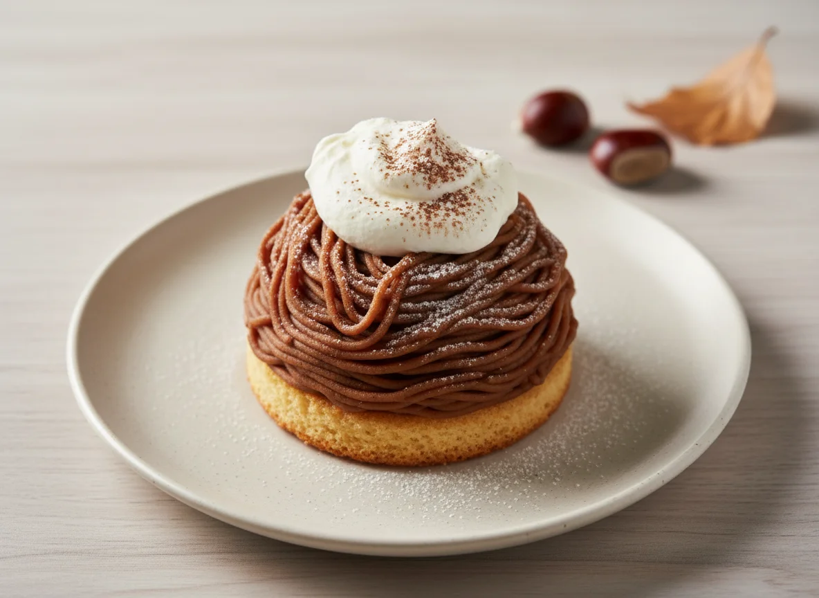 Mont Blanc Törtchen photo