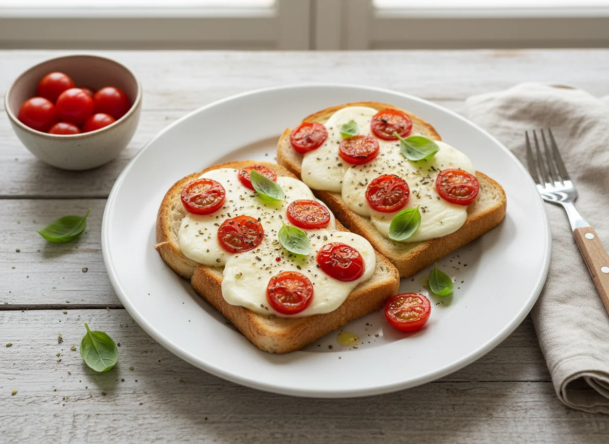 Mozzarella-Tomaten-Toast photo