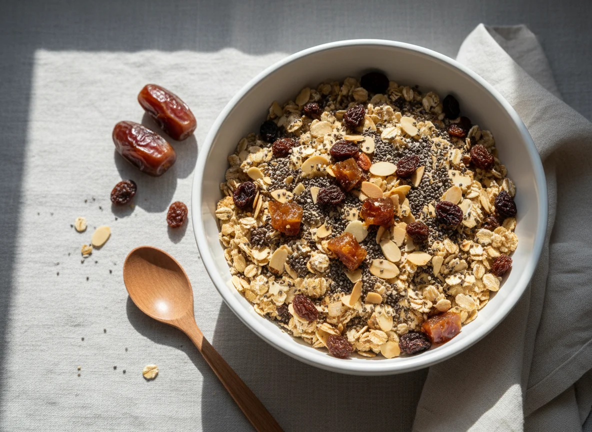 Müsli mit Chiasamen photo