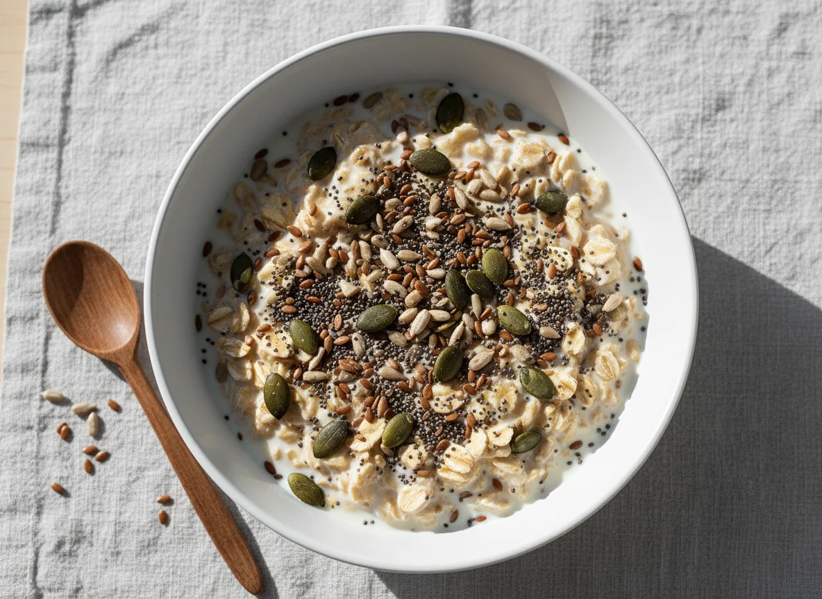 Müsli mit Samen und Kernen photo