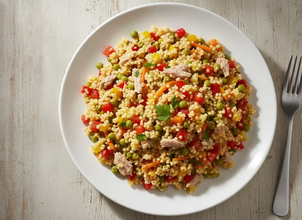 Nixe Thunfisch Salat Couscous photo