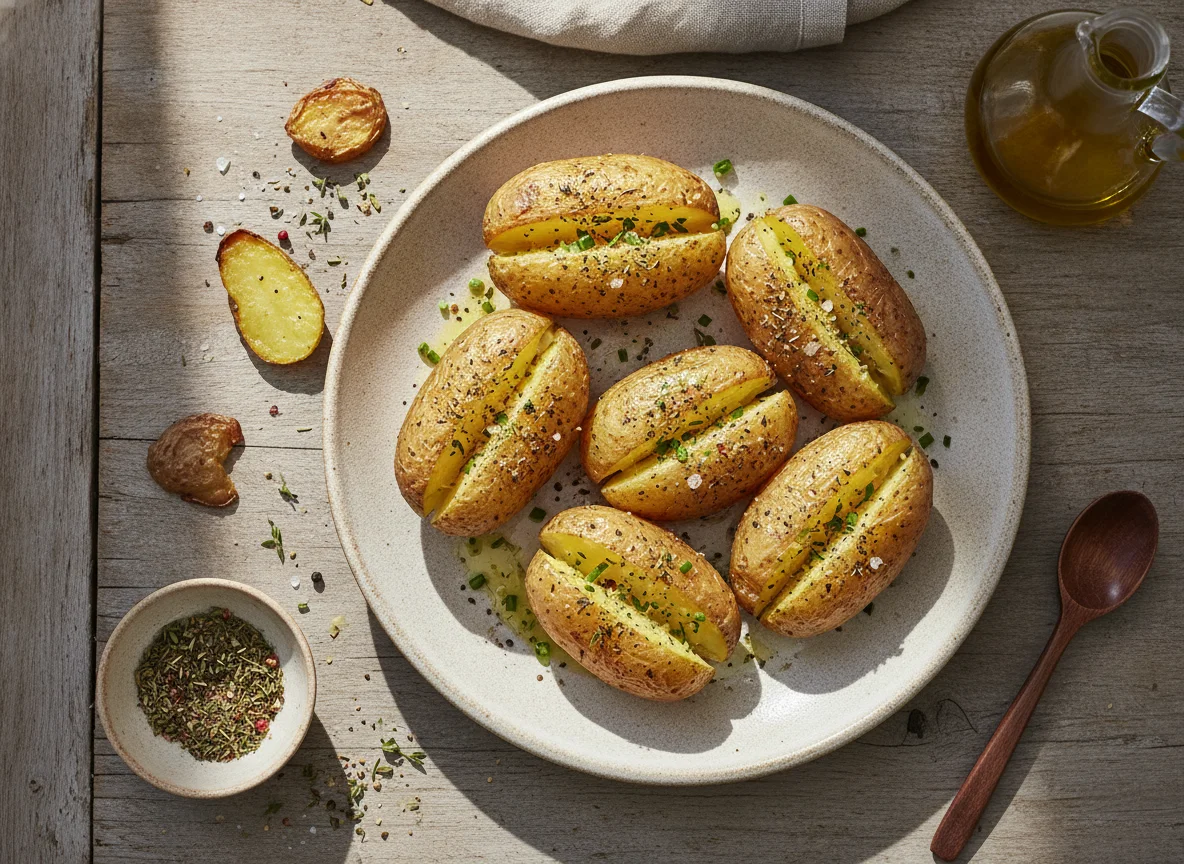 Ofenkartoffeln mit Kräutern photo
