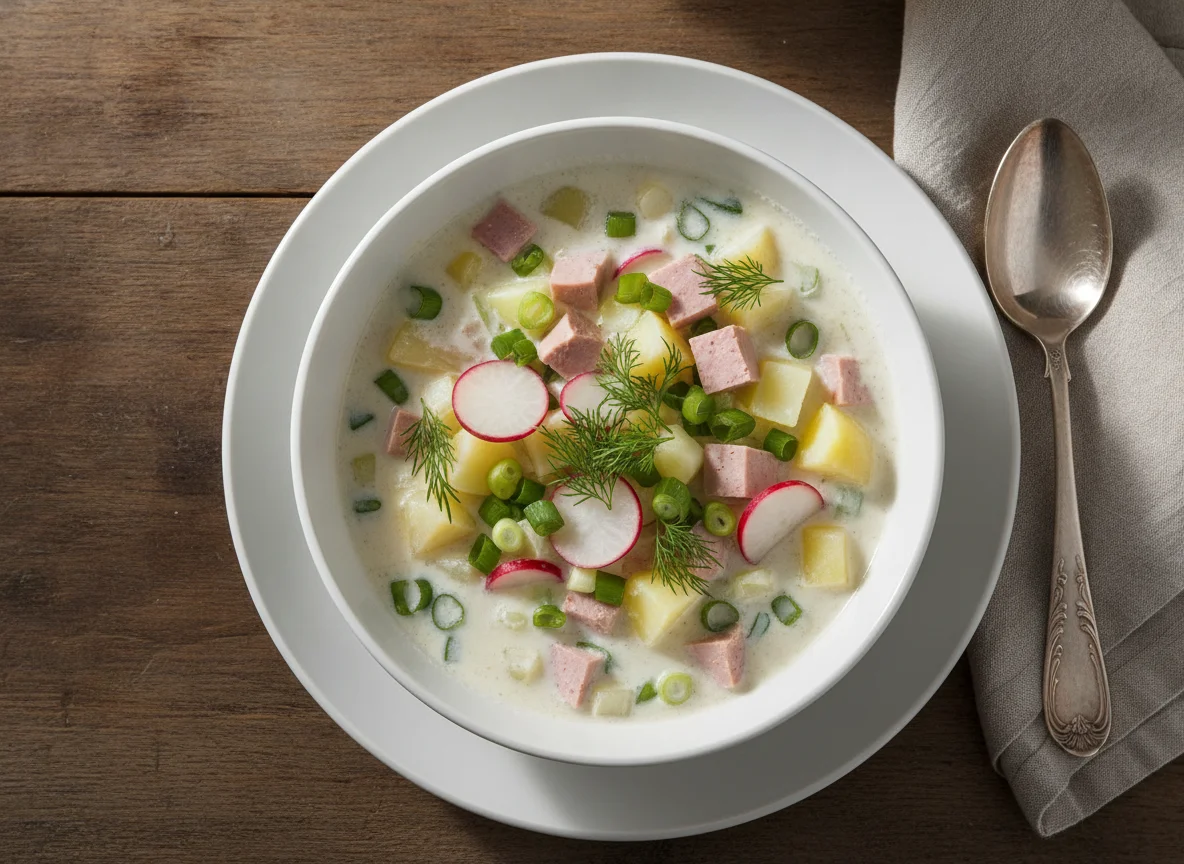 Okroschka (Kalte Suppe) photo