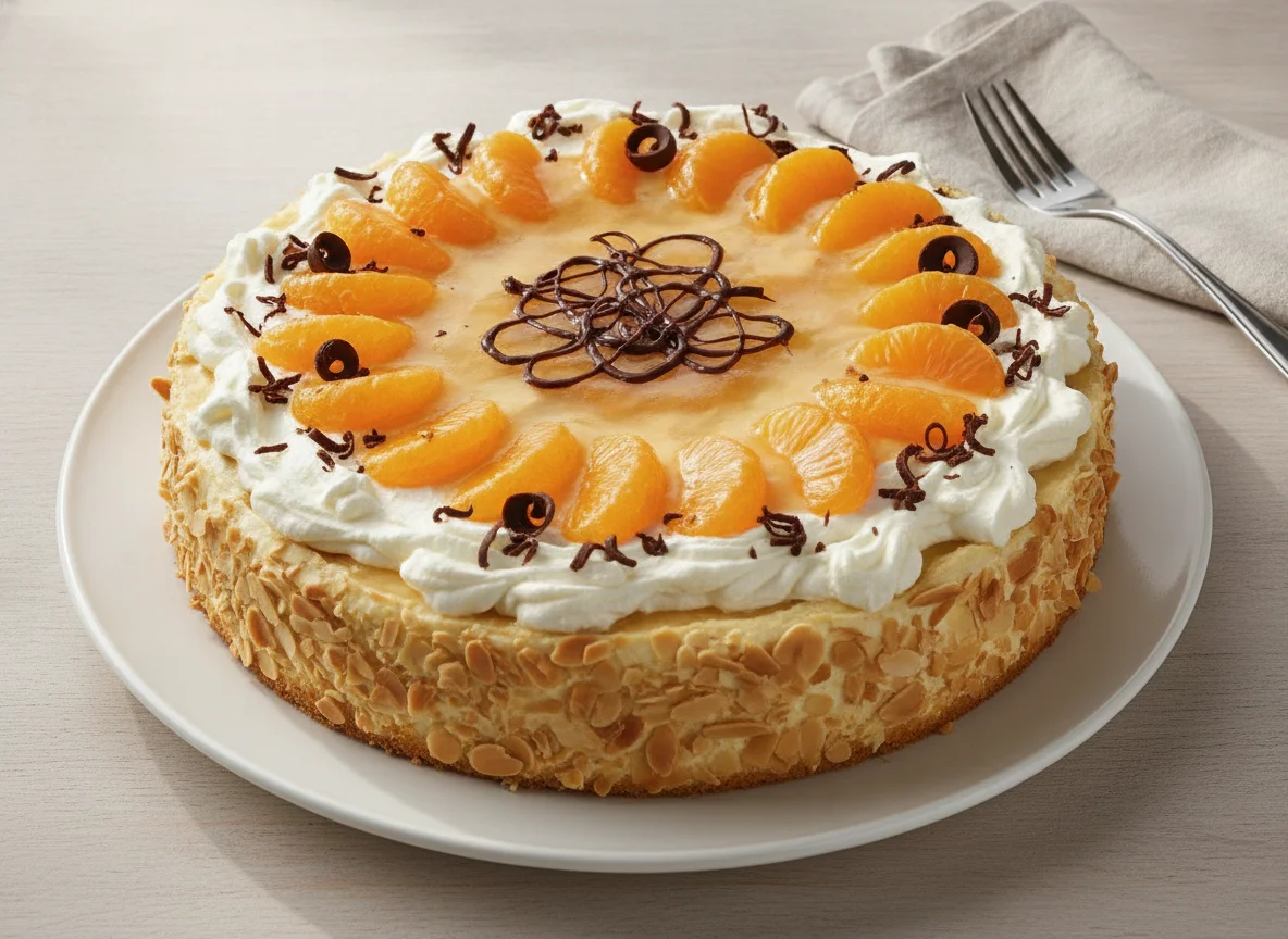 Orangen-Mandel-Torte photo