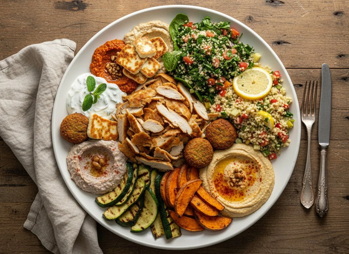 Orientalischer Teller photo