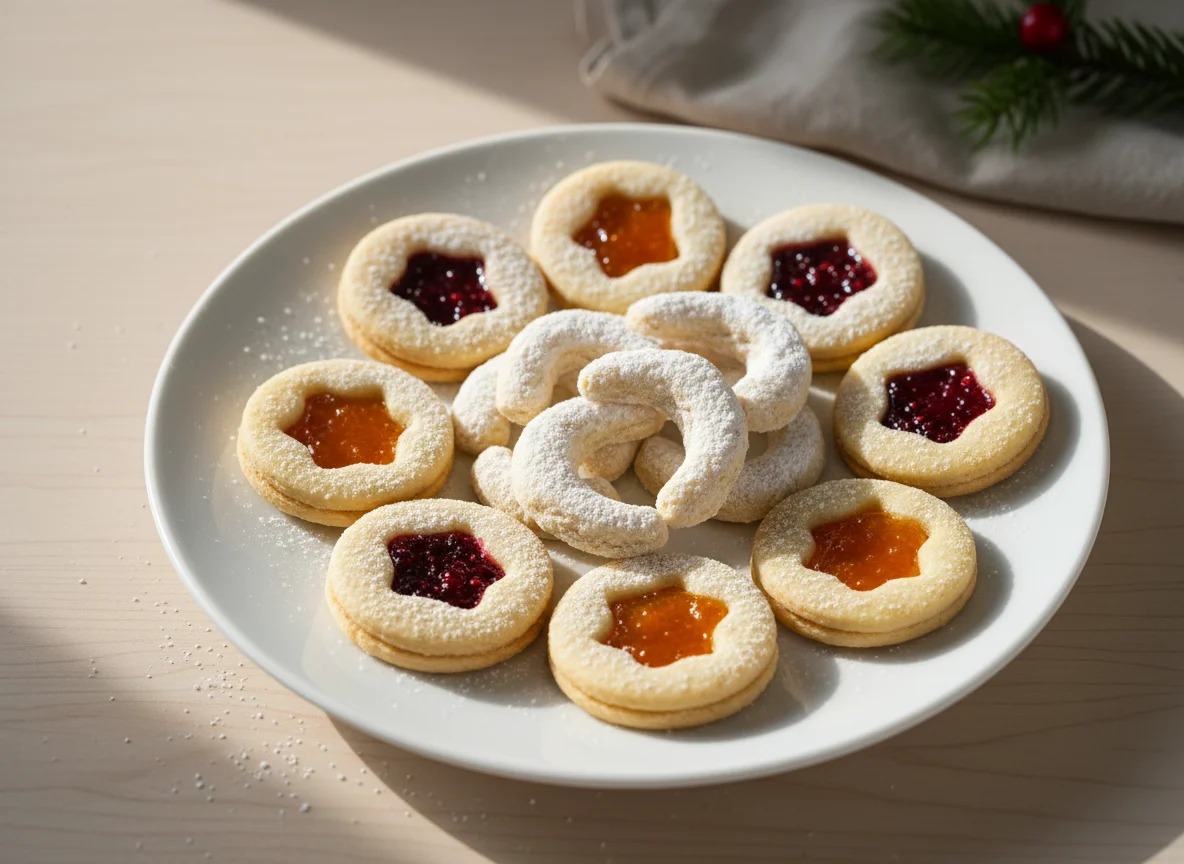 Österreichische Weihnachtskekse photo