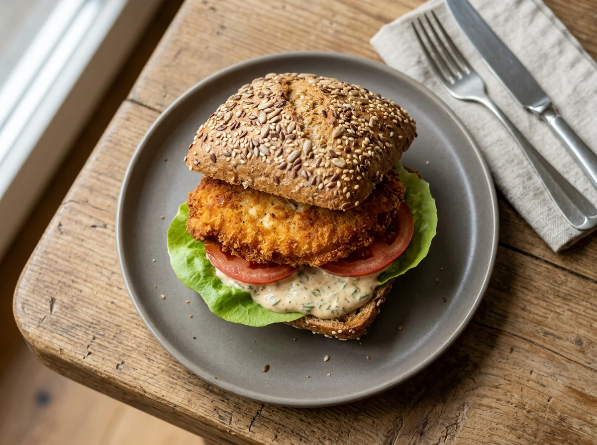 Paniertes Patty Sandwich photo