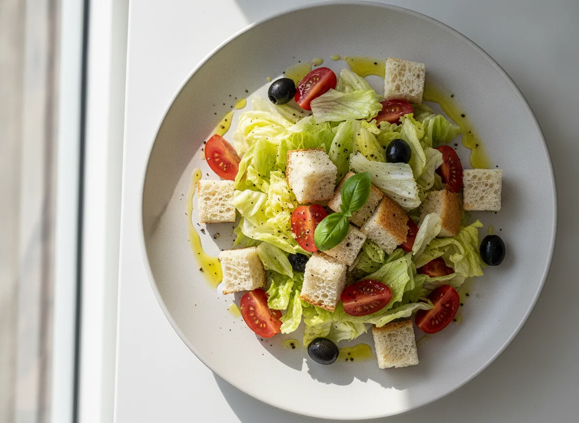 Panzanella (Italienischer Brotsalat) photo