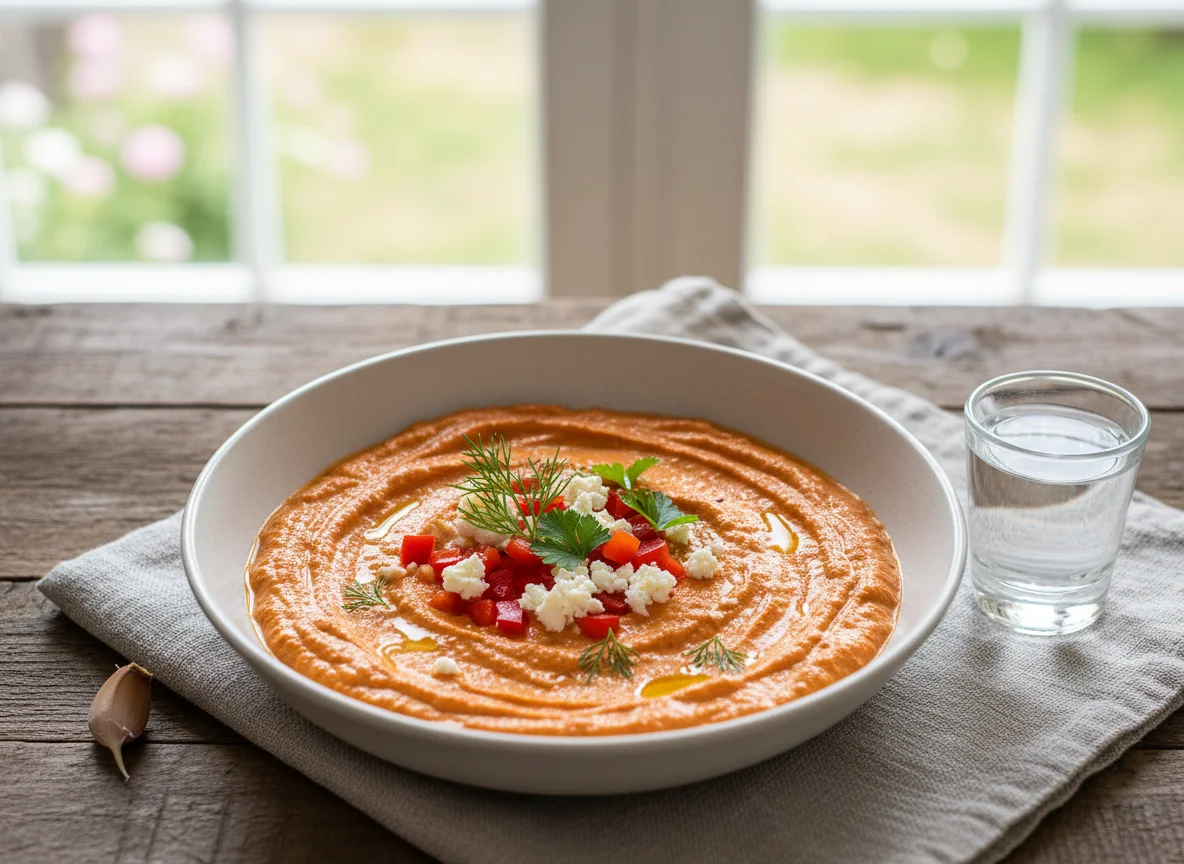 Paprika-Feta-Creme photo