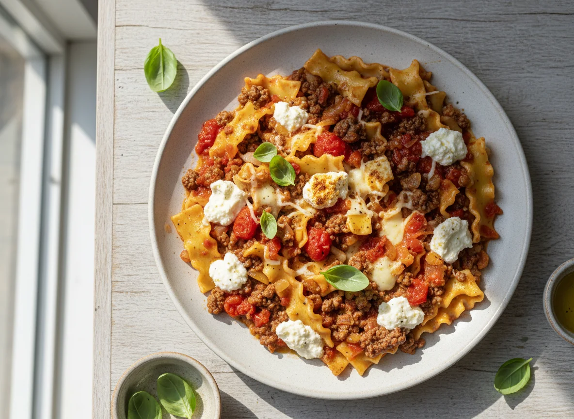 Pfannen-Lasagne photo