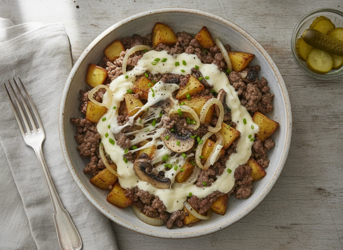 Philly Cheese & Beef Bowl photo