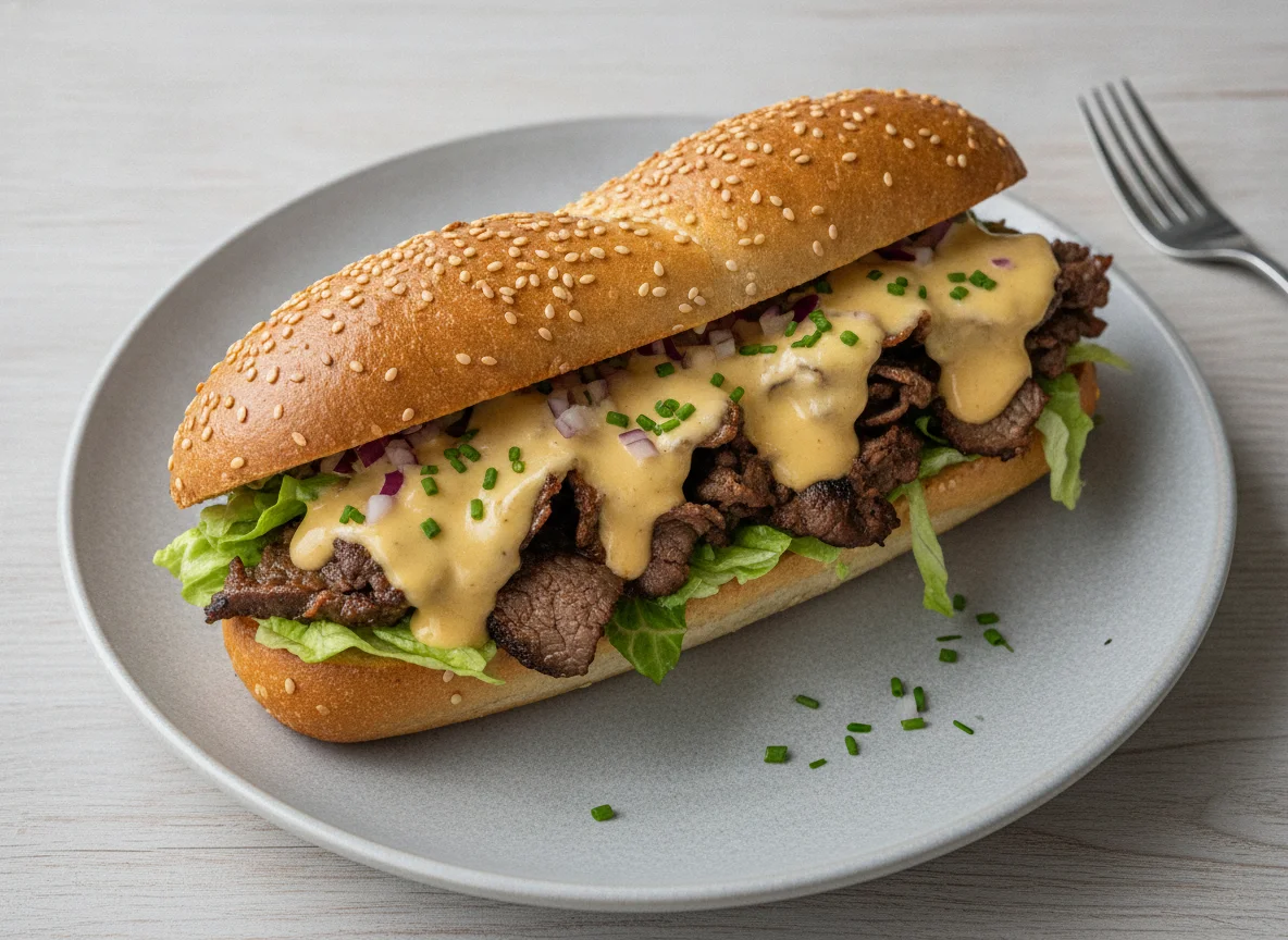 Philly Cheesesteak Sandwich photo