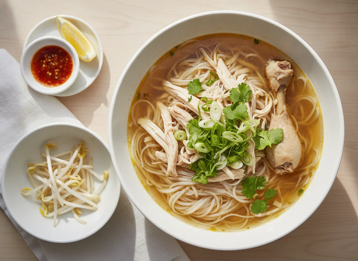 Pho Ga (Vietnamesische Hühnersuppe) photo