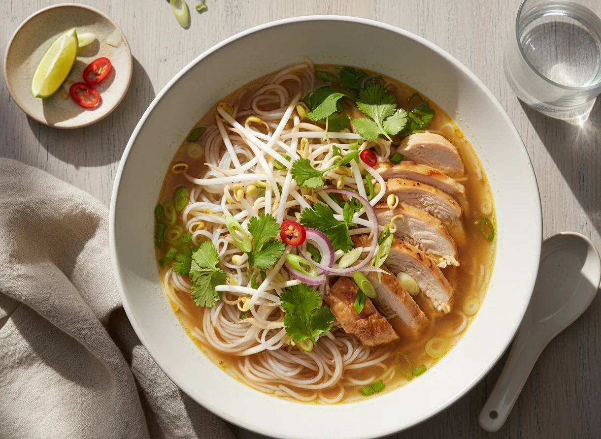 Pho mit Huhn photo