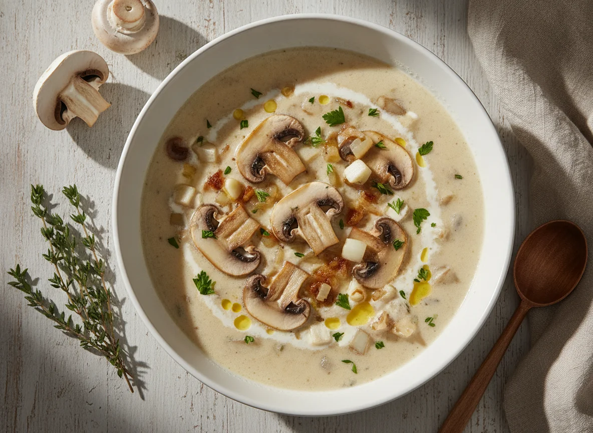 Pilzrahmsuppe photo