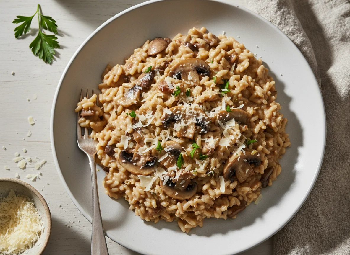 Pilzrisotto photo