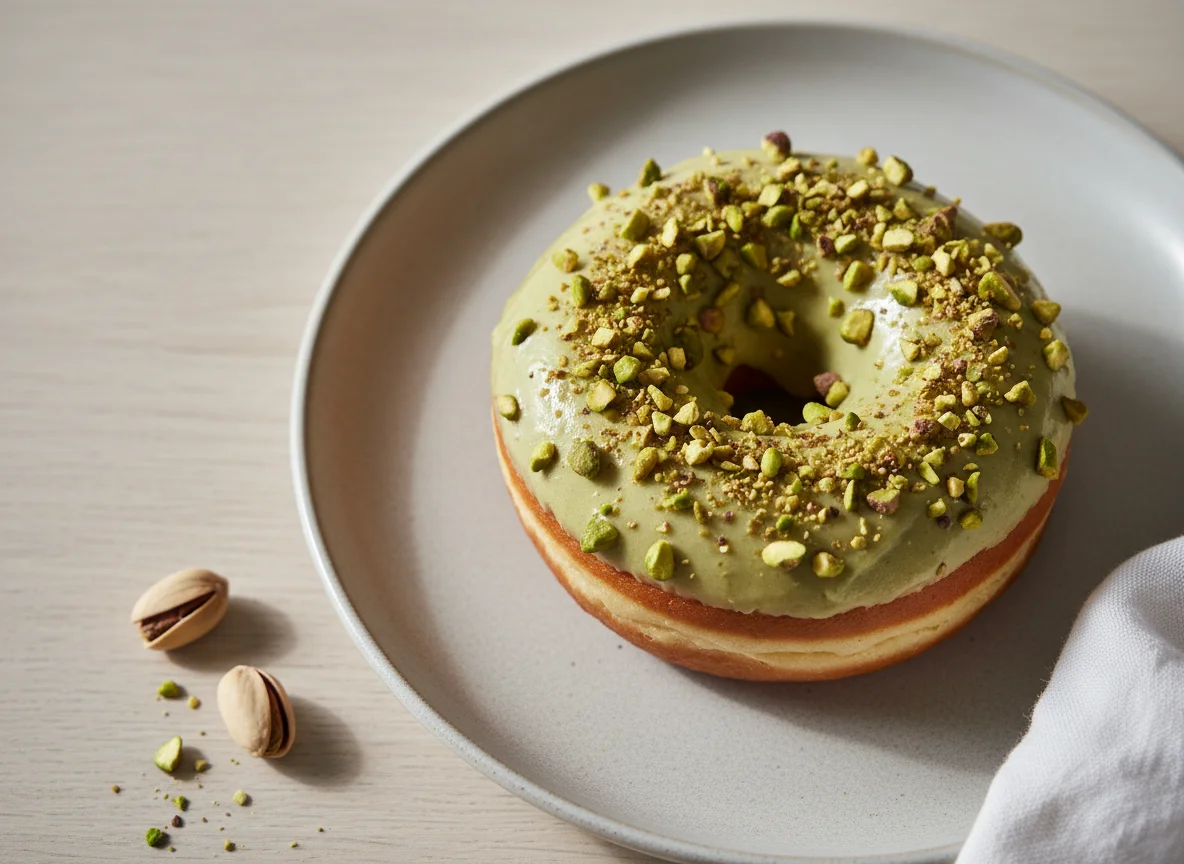 Pistazien-Donut photo