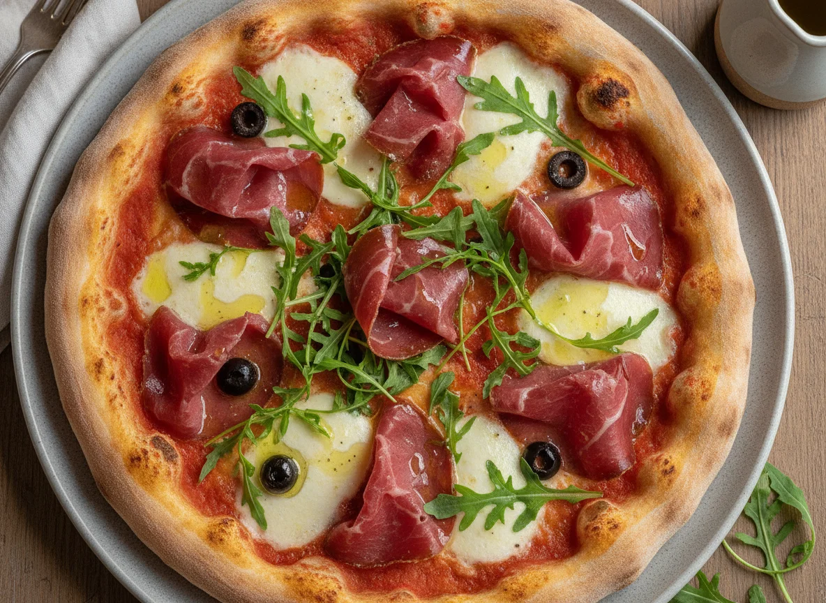 Pizza Bresaola e Rucola photo