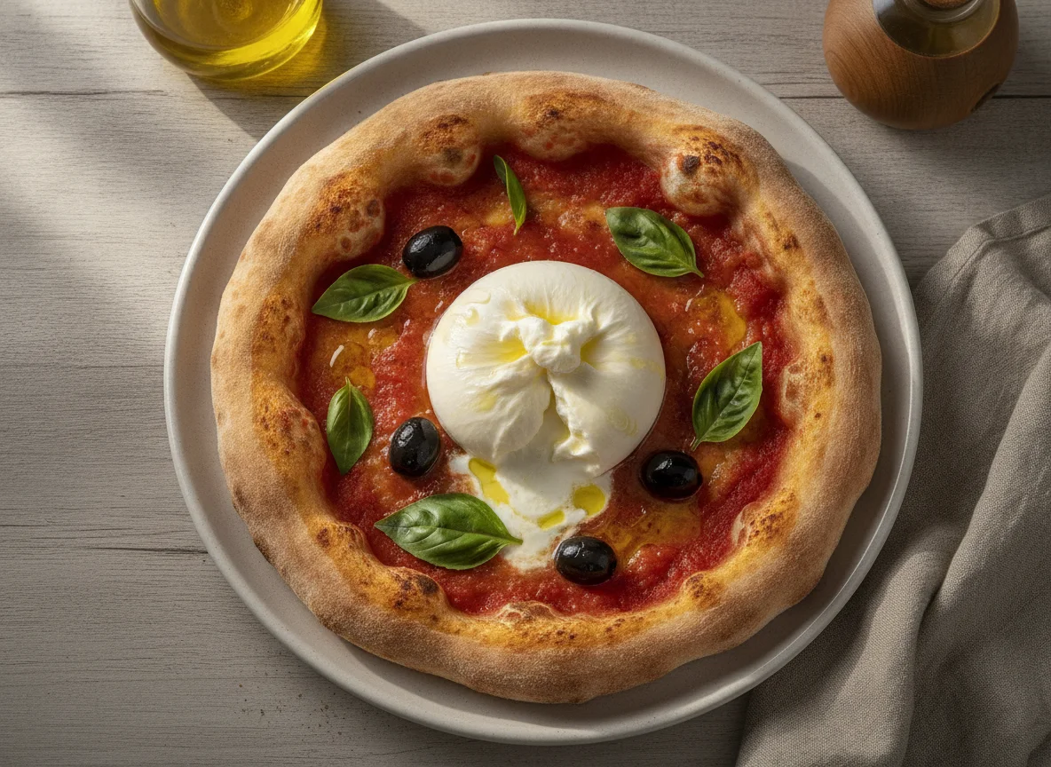 Pizza Burrata photo